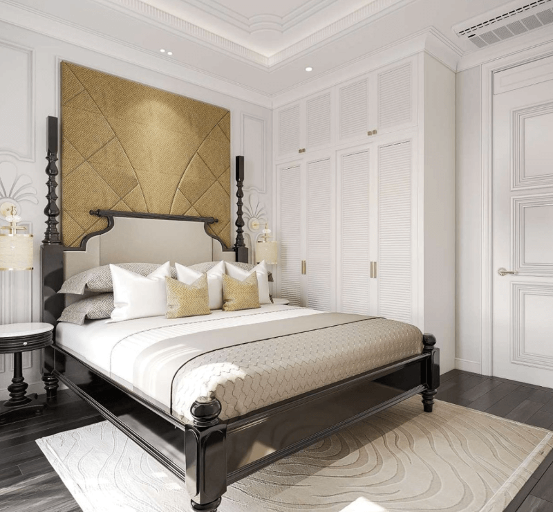 Phong cách Indochine hiện đại giúp ngôi nhà trở thành nơi nghỉ dưỡng lý tưởng, cân bằng giữa tinh thần hoài cổ và phong cách sống hiện đại 