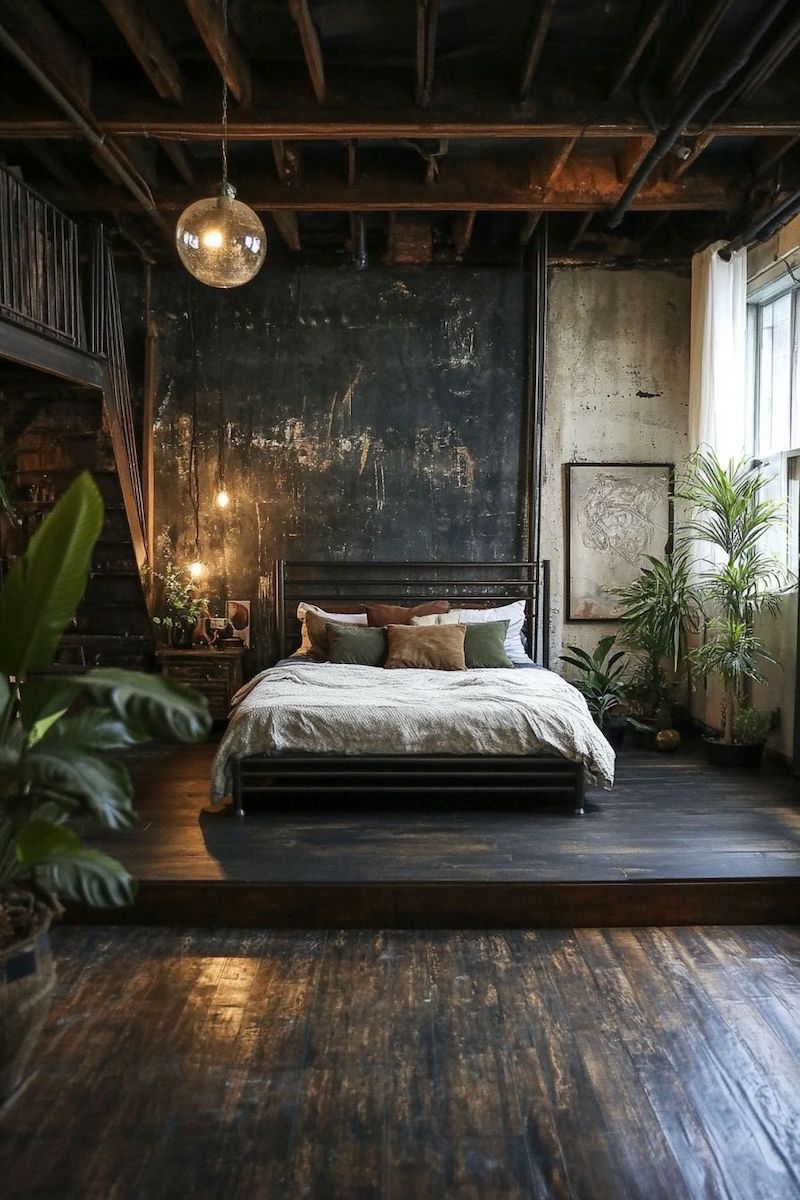 Phong cách Industrial biến không gian lưu trú thành trải nghiệm thị giác độc đáo, mang tinh thần sáng tạo và tự do