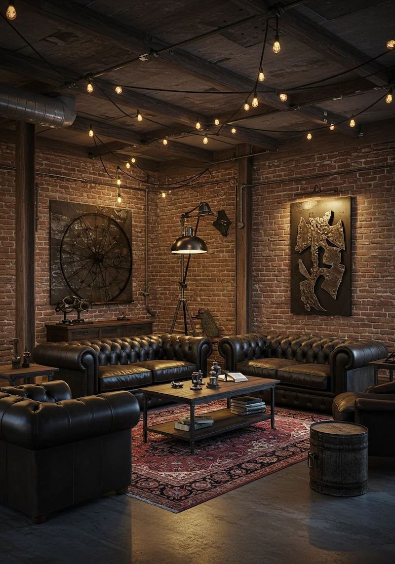 Khi thiết kế theo phong cách Industrial, cần lưu ý một số điểm quan trọng để giữ được bản sắc thô mộc, mạnh mẽ mà vẫn đảm bảo công năng và thẩm mỹ