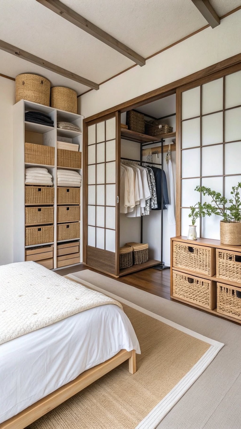 Thiết kế căn hộ, nhà ở phong cách Nhật Bản sử dụng nội thất thấp và đơn giản, tạo cảm giác gần gũi mặt đất và hài hòa với không gian 