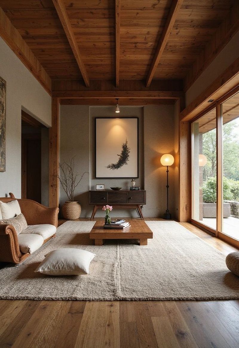 Chủ nghĩa tối giản trong phong cách thiết kế Nhật Bản là tinh thần “ít mà đủ”, giữ lại những gì cần thiết để không gian gọn gàng, thanh thoát và hài hòa 