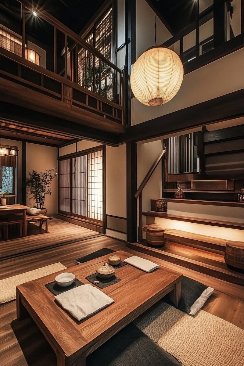 Nội thất đa công năng, linh hoạt trong phong cách Nhật Bản là những món đồ vừa tiết kiệm diện tích vừa có thể thay đổi công năng, giúp không gian gọn gàng, tiện nghi 