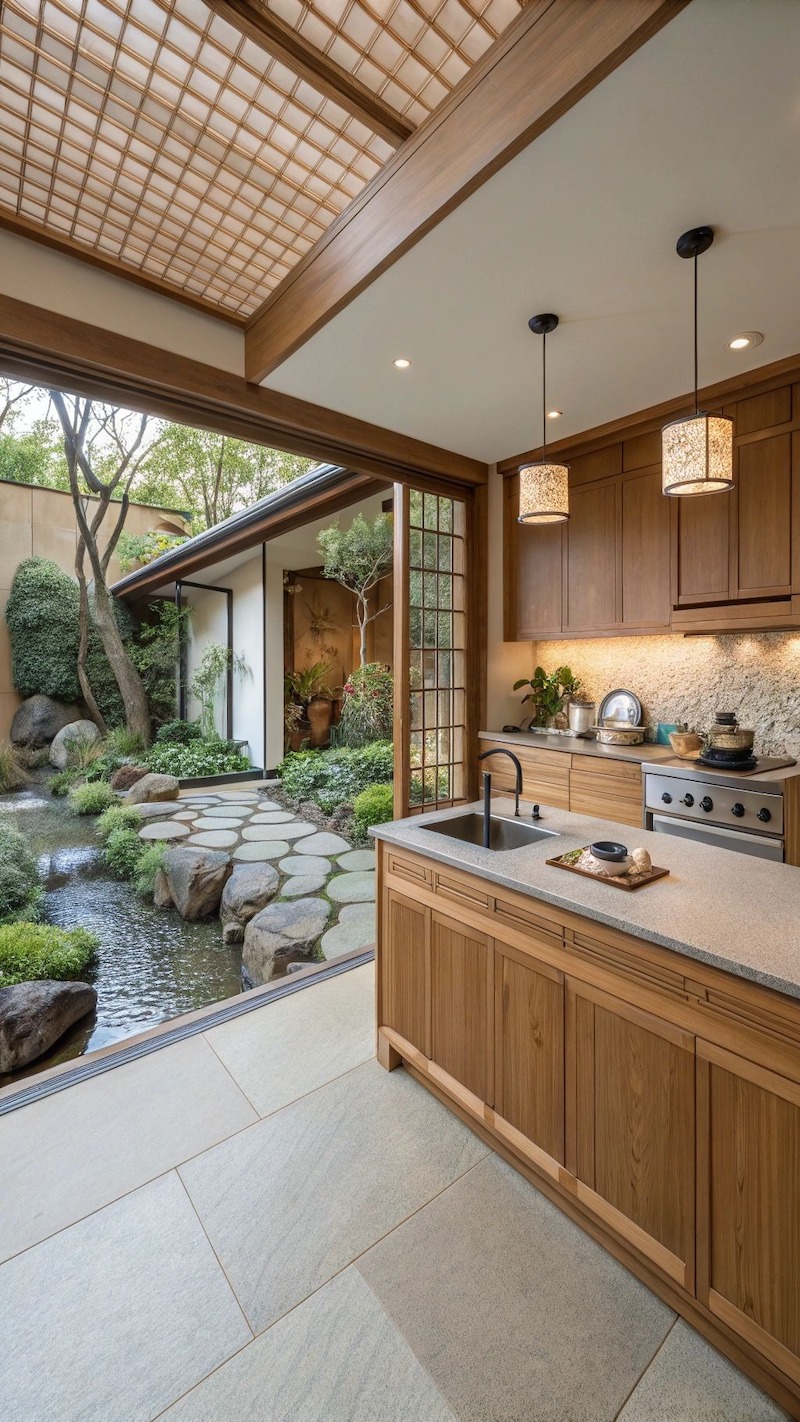 “Linh hồn” của phong cách nội thất Nhật Bản hiện đại chính là sự cân bằng giữa hiện đại và tự nhiên, giữa tiện nghi và tĩnh tại