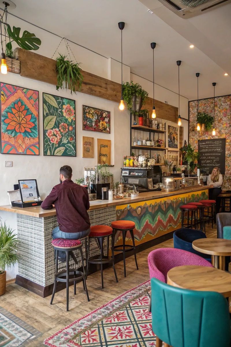 Phong cách Retro giúp quán cà phê tạo dấu ấn riêng, thu hút khách hàng nhờ sự khác biệt với các mô hình quán hiện đại khác