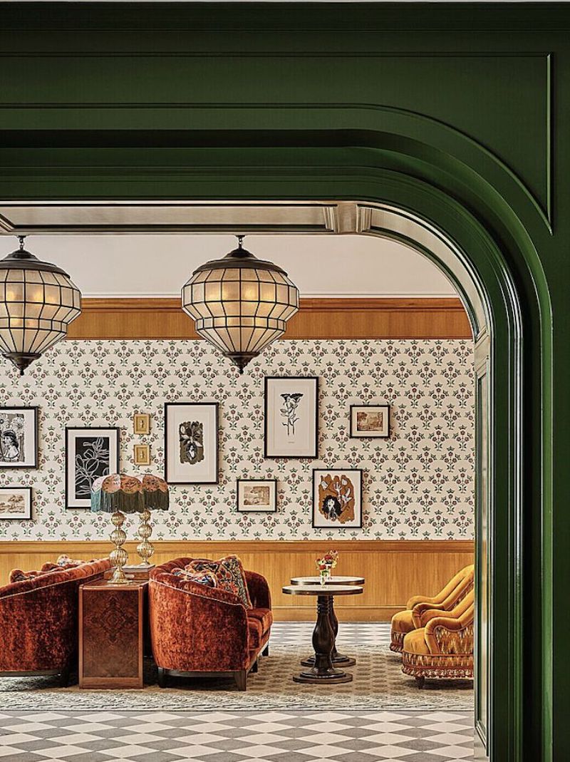 Phong cách Retro trong thiết kế khách sạn mang đến không gian hoài cổ nhưng vẫn sang trọng và tinh tế