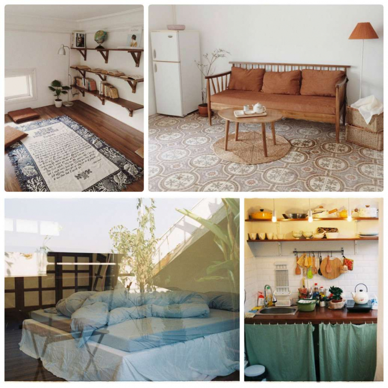 Khi thiết kế homestay theo phong cách Retro Vintage, từng góc nhỏ đều trở thành khung hình đẹp cho du khách check-in