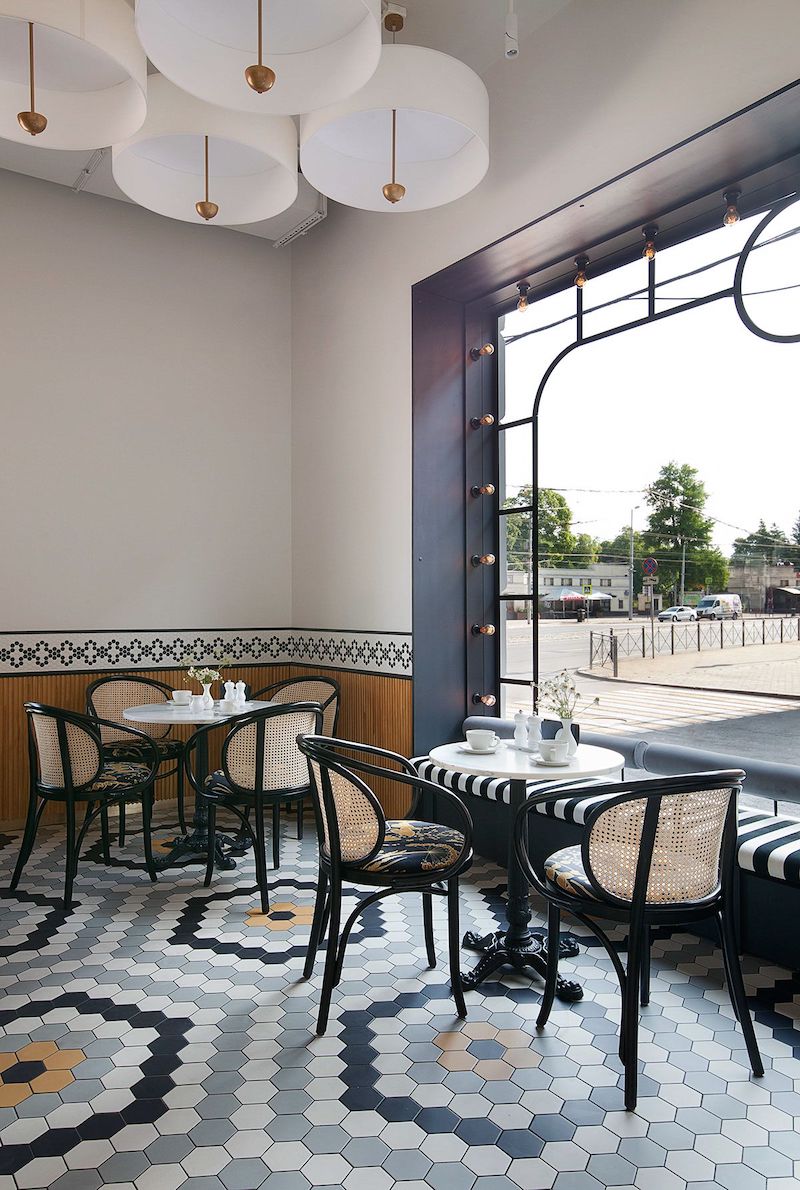 Thiết kế quán cafe phong cách tân cổ điển hiện đại mang lại trải nghiệm thưởng thức cà phê đầy cảm xúc, sang trọng và khác biệt