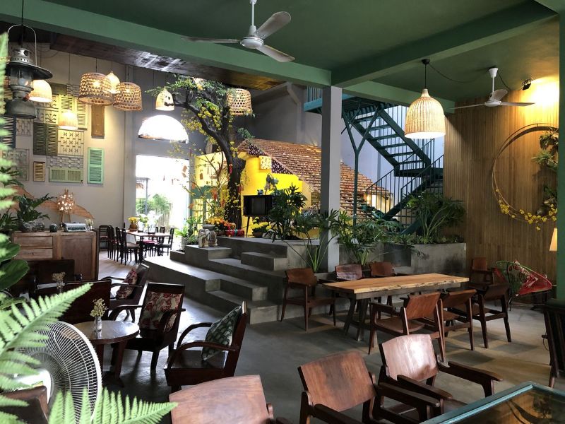 Thiết kế quán cafe phong cách cổ có thể biến những vật dụng cũ kỹ tưởng như vô giá trị thành điểm nhấn mang linh hồn riêng cho quán