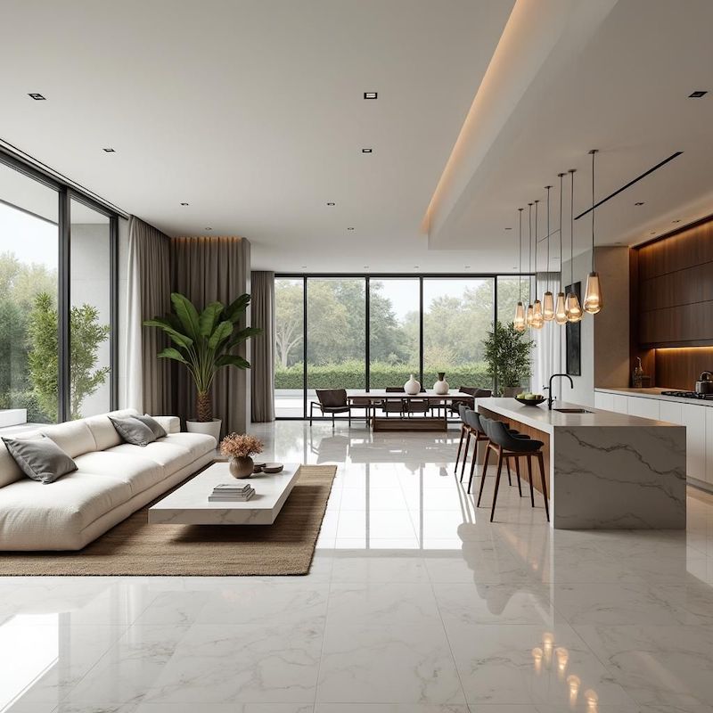 Để phong cách hiện đại đạt hiệu quả thẩm mỹ và tiện nghi cao nhất, cần cân bằng giữa sự tối giản và điểm nhấn sáng tạo, đảm bảo không gian vừa tinh tế vừa có “hồn”