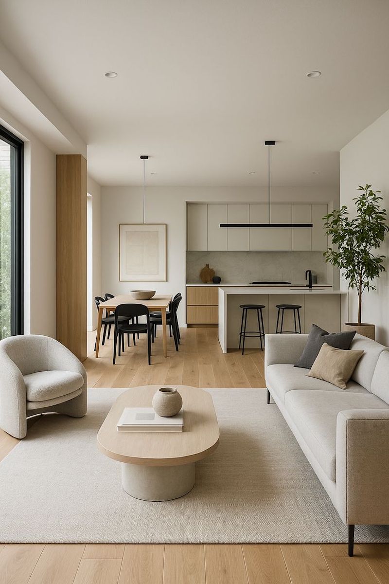 Mỗi chi tiết trong không gian hiện đại đều được tính toán kỹ lưỡng để tối ưu công năng và thẩm mỹ