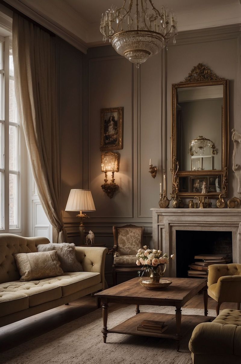 Thiết kế nội thất Vintage cổ điển là phong cách kết hợp giữa vẻ đẹp hoài niệm của các món đồ cũ (Vintage) và sự sang trọng, tinh tế của nội thất cổ điển