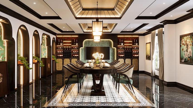 Không gian phòng VIP nhà hàng riêng tư, sang trọng được đầu tư bài bản mang lại nhiều giá trị vượt trội cho cả khách hàng lẫn chủ đầu tư