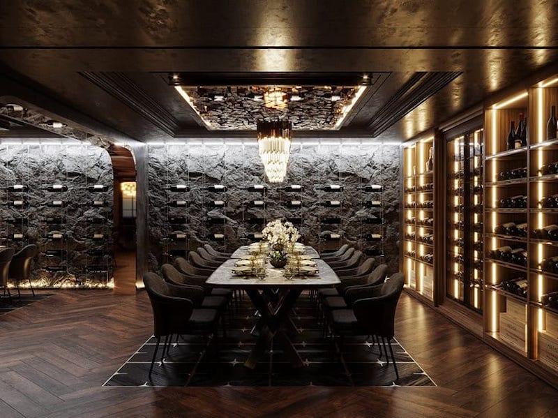 Thiết kế phòng ăn VIP cho nhà hàng Việt thường sử dụng nội thất nhẹ, mềm để tạo không khí gần gũi và giảm tiếng ồn