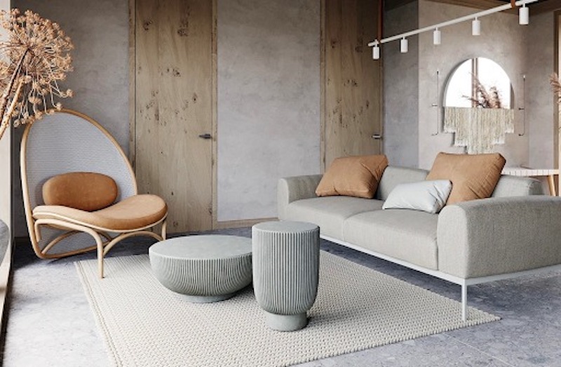 Biệt thự phong cách Wabi Sabi chú trọng sự hòa hợp với thiên nhiên, đưa sân vườn, ánh sáng và cây cối vào từng không gian sống 