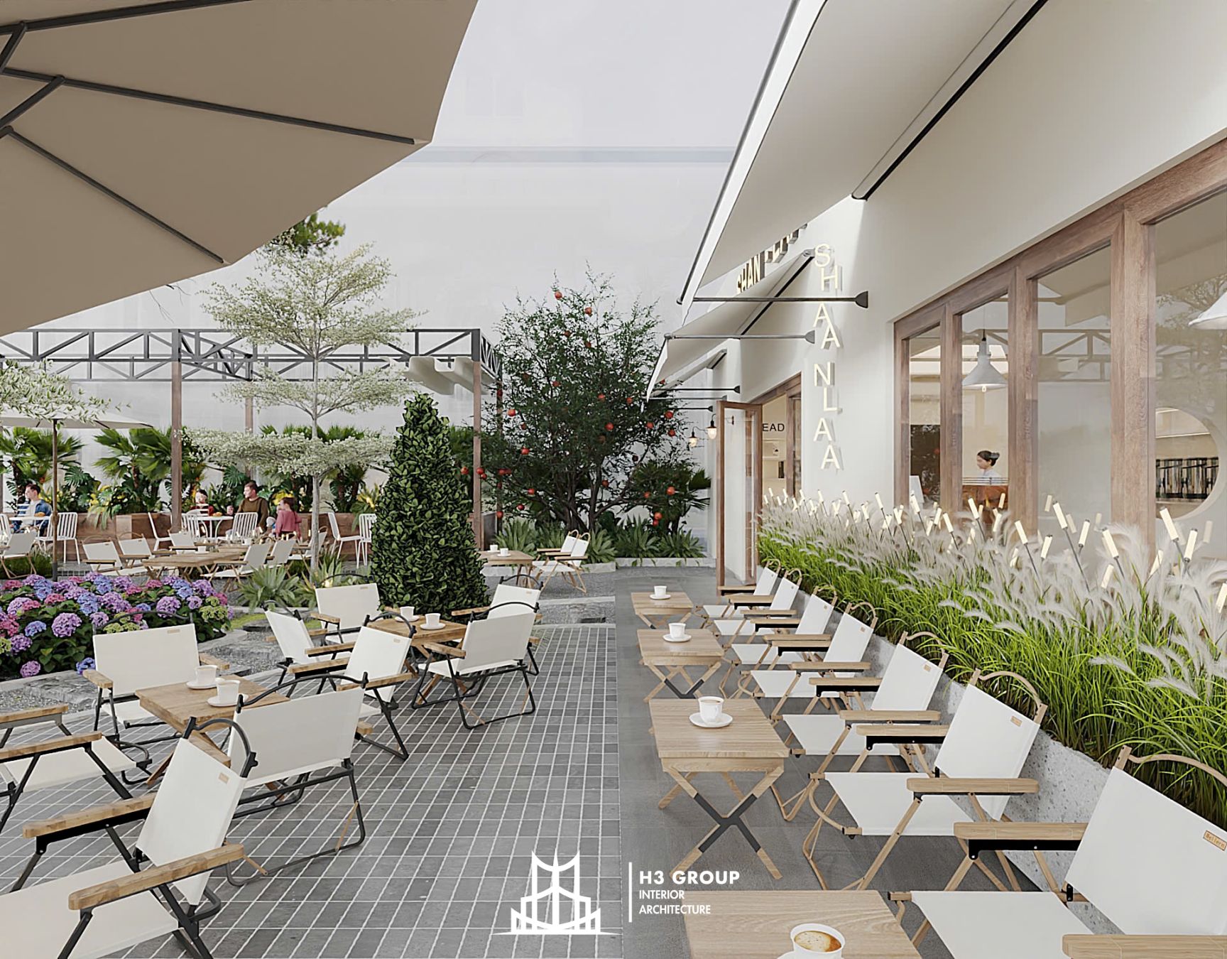 Shan Laa Cafe - Cafe sân vườn chill chill tại Hoài Đức