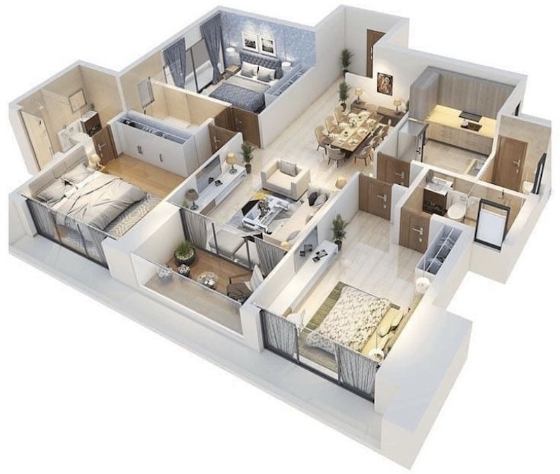 Toilet chính gần phòng Master, đầy đủ bồn tắm, lavabo và vòi sen, kết hợp ánh sáng vàng ấm, vừa tiện nghi vừa thân thiện