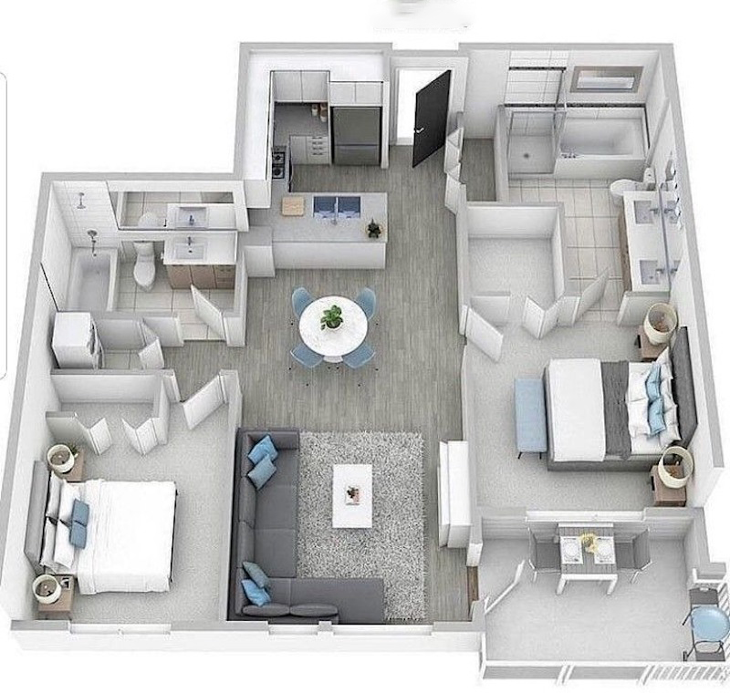 Toilet chính gần phòng Master, bố trí bồn tắm, lavabo và vòi sen hiện đại, ánh sáng vàng ấm, vừa sang trọng vừa thuận tiện cho sinh hoạt hàng ngày