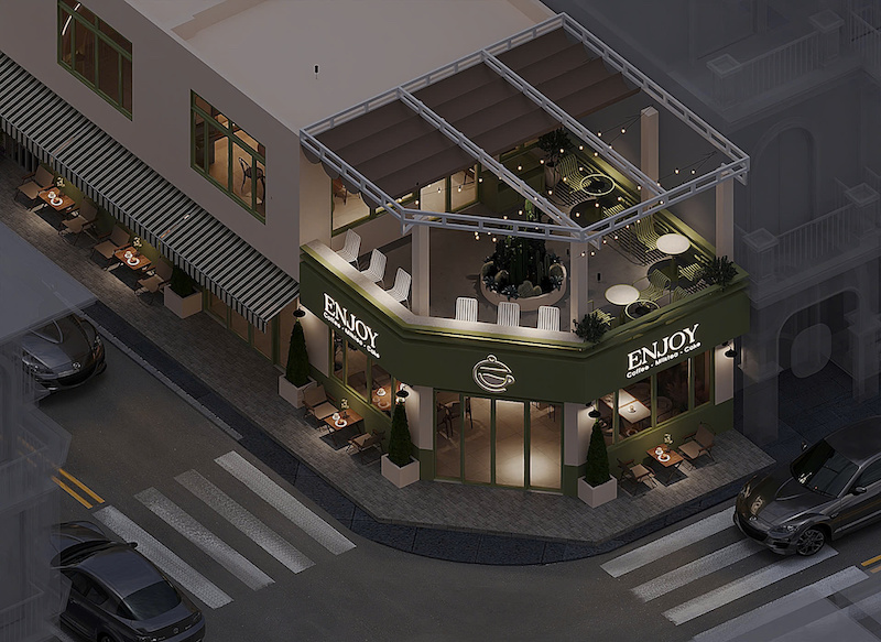 ENJOY Coffee – Hành trình tái sinh quán cafe cũ thành điểm vui chơi mới