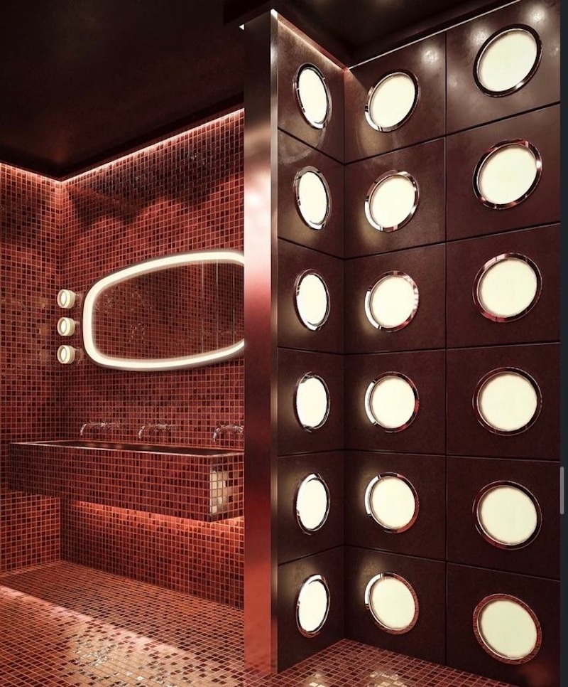 Mỗi chi tiết trong nhà vệ sinh “Instagrammable” đều được tính toán thẩm mỹ và công năng, giúp không gian vừa đẹp mắt vừa tiện nghi cho khách hàng