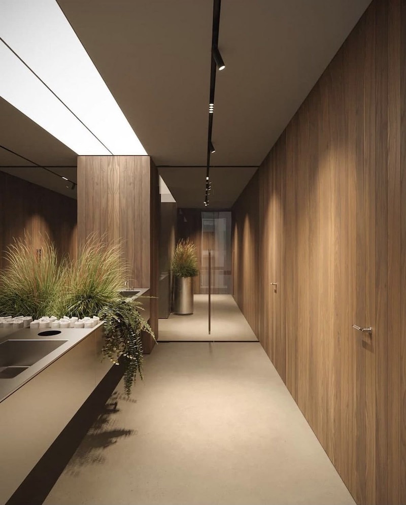 Hệ thống chiếu sáng và thông gió được bố trí hợp lý, duy trì không gian nhà vệ sinh luôn thoáng, sáng, tạo cảm giác dễ chịu và thư giãn