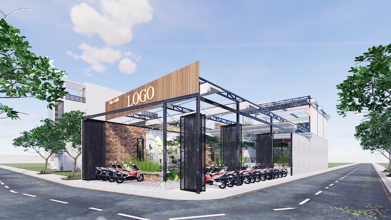 Quán ốc khung thép dễ bố trí bàn ghế, khu bếp và quầy pha chế, giúp vận hành hiệu quả, giảm thời gian di chuyển và phục vụ khách nhanh hơn