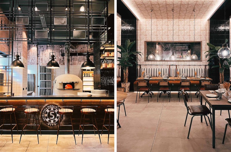 Cần bố trí khu vực lò nướng phù hợp để đảm bảo an toàn nhiệt, tối ưu luồng di chuyển trong bếp và giúp nhân viên thao tác nướng bánh nhanh, ổn định chất lượng pizza 