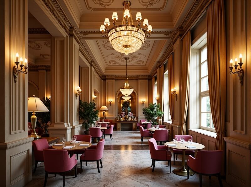 Nhà hàng Beefsteak Tân cổ điển tạo dấu ấn bằng không gian sang trọng, trầm ấm, nơi kiến trúc cổ điển tôn vinh trải nghiệm ẩm thực chuẩn Âu