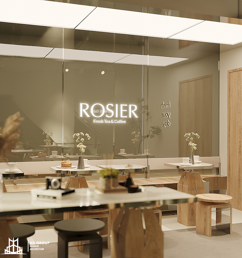 Thiết kế Rosier Cơ sở Đoàn Trần Nghiệp - Tiếp nối tinh thần tối giản nhưng đầy chất riêng