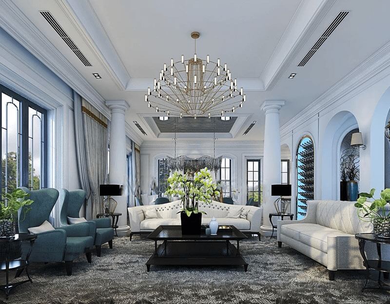 Phong cách Địa Trung Hải đặc biệt phù hợp tinh thần đô thị biển của Vinhomes Ocean Park, mang lại cảm giác sống chậm và thư giãn