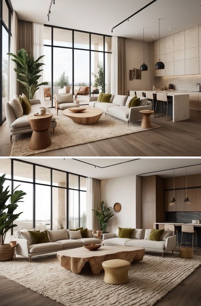 Nguyên tắc quy hoạch không gian sinh hoat chung tạo ra sự cân bằng giữa công năng và thẩm mỹ, gắn kết các thành viên gia đình với nhau.