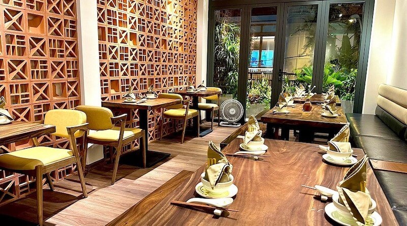 Thiết kế phù hợp mô hình nhà hàng chay đô thị, buffet chay hoặc quán chay phục vụ dân văn phòng