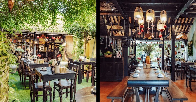 Không gian mở giúp việc bố trí bàn ghế linh hoạt, dễ điều chỉnh theo số lượng khách và nhu cầu sử dụng