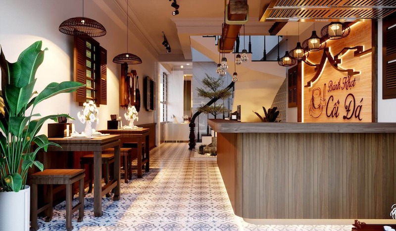 Các mô hình startup F&B ngày nay chuộng thiết kế quán ăn nhỏ gọn để dễ triển khai, quản lý và mở rộng