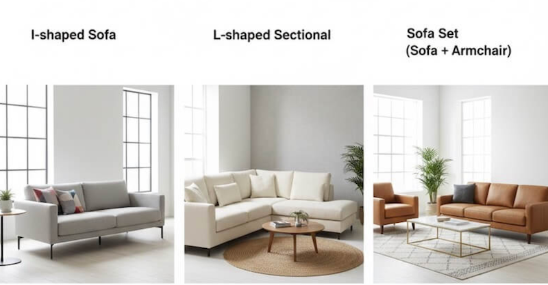 Sofa phù hợp giúp cân đối diện tích, tối ưu công năng, tạo lối đi thoáng, thẩm mỹ và lại thoải mái sinh hoạt ngày