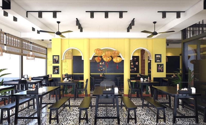 Bố trí luồng di chuyển hợp lý giúp khách ra vào nhanh, nhân viên phục vụ thuận tiện, tối ưu lượt bàn, giảm chờ đợi và tăng hiệu quả kinh doanh