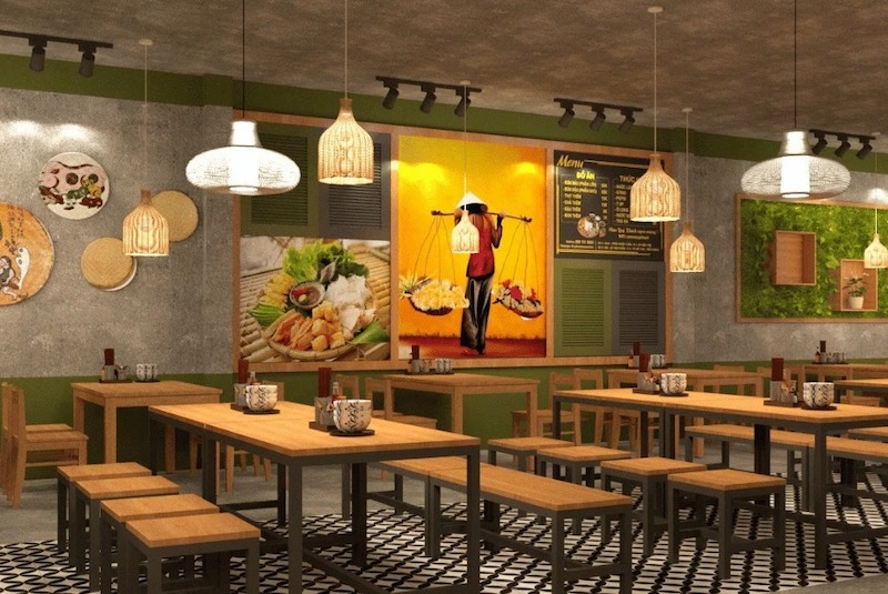 Không gian ấm cúng, gần gũi, thu hút khách trẻ check-in và giữ chân khách trung niên, đồng thời dễ trang trí, khác biệt