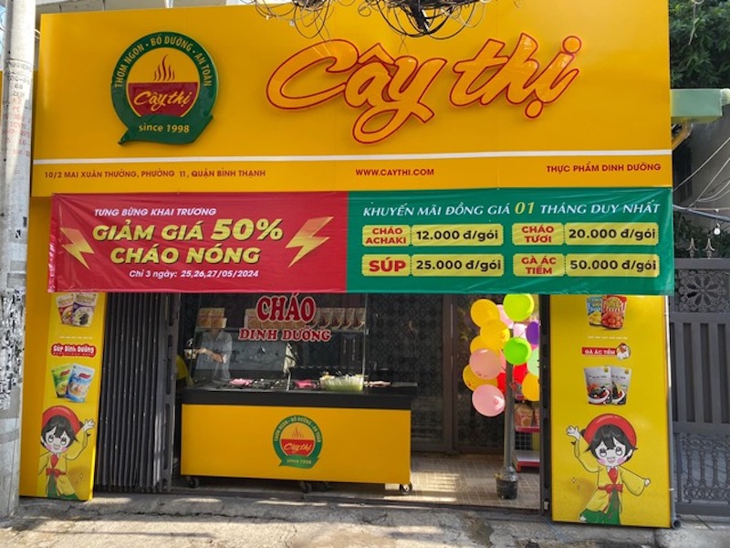 Thiết kế nhượng quyền cũng cần tối ưu chi phí, dễ thi công và linh hoạt điều chỉnh cho các diện tích nhỏ hoặc mặt bằng phố