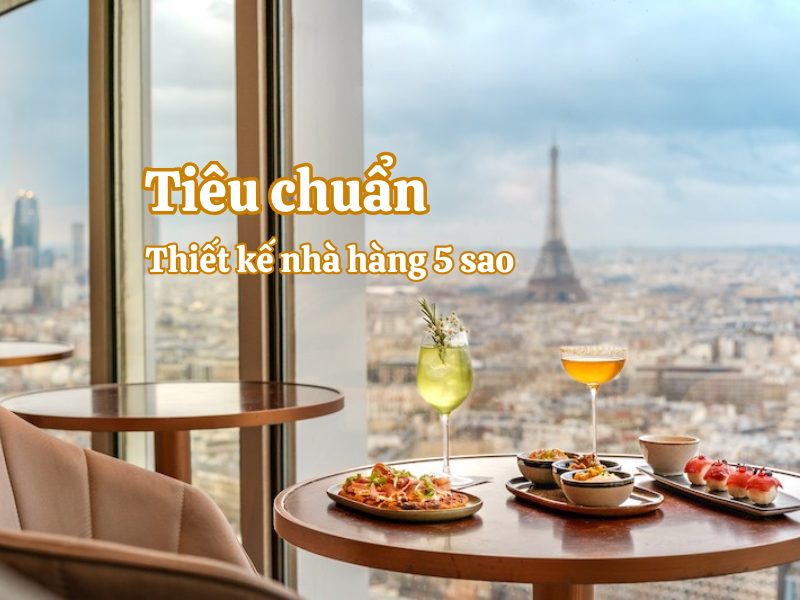 tiêu chuẩn nhà hàng 5 sao