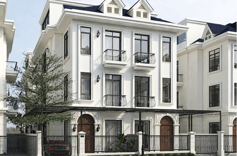 Vinhomes Green Bay đặc trưng bởi kiến trúc Tân cổ điển sang trọng và Hiện đại Luxury, khẳng định đẳng cấp qua các chi tiết nội thất tinh xảo