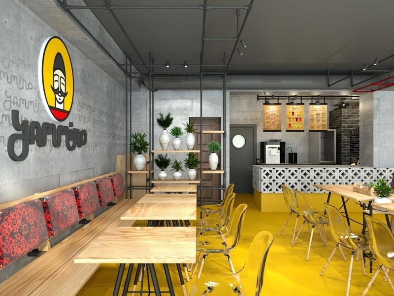 Tận dụng ánh sáng tự nhiên giúp không gian sáng thoáng, món ăn trông hấp dẫn hơn, khách dễ chụp ảnh đẹp và quán tiết kiệm chi phí chiếu sáng