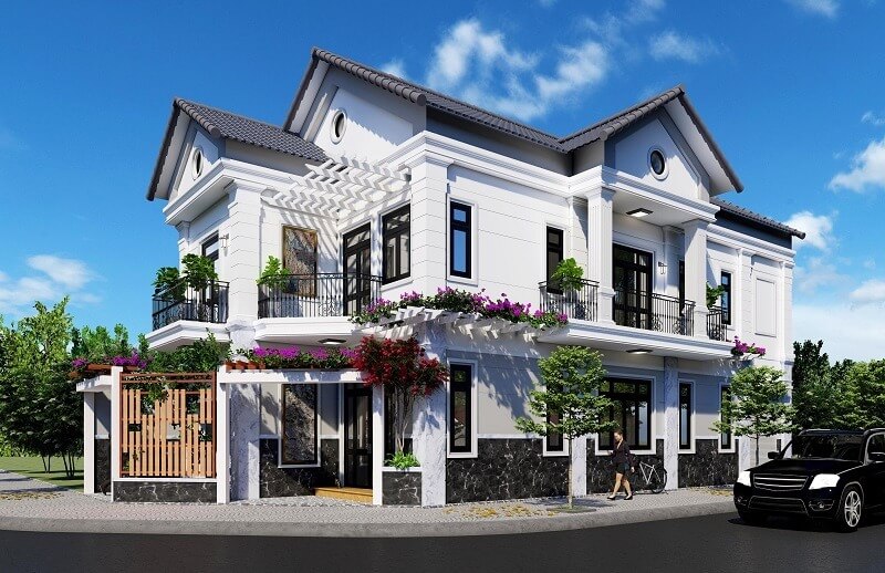 Biệt thự tân cổ điển mái Thái được ưa chuộng nhờ thẩm mỹ bề thế, thoát nước tốt, chống nóng hiệu quả, phù hợp khí hậu và phong thủy Việt Nam