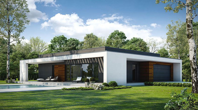 Khu vực sân vườn xanh mát cùng hồ bơi phía trước tạo nên không gian nghỉ dưỡng thư thái, mang lại cảm giác gần gũi với thiên nhiên