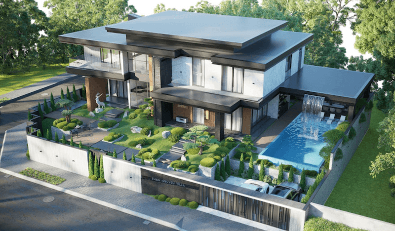 Mái bằng tiết kiệm chi phí vì kết cấu đơn giản, không cần hệ vì kèo phức tạp hay lợp ngói, giúp giảm vật liệu, nhân công và thời gian thi công