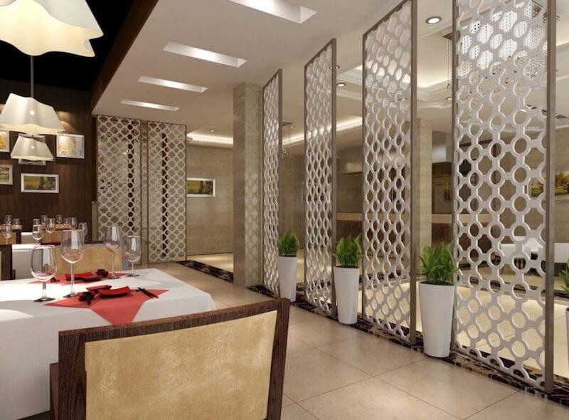 Vách ngăn di động giúp linh hoạt chia tách không gian, tối ưu diện tích, cách âm hiệu quả và tạo sự riêng tư cho từng sảnh tiệc