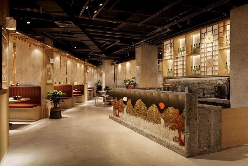 Ánh sáng định hình cảm xúc, tôn màu món ăn, tạo điểm check-in, phân khu không gian và nâng trải nghiệm thị giác, giúp quán Hàn nổi bật mạng xã hội