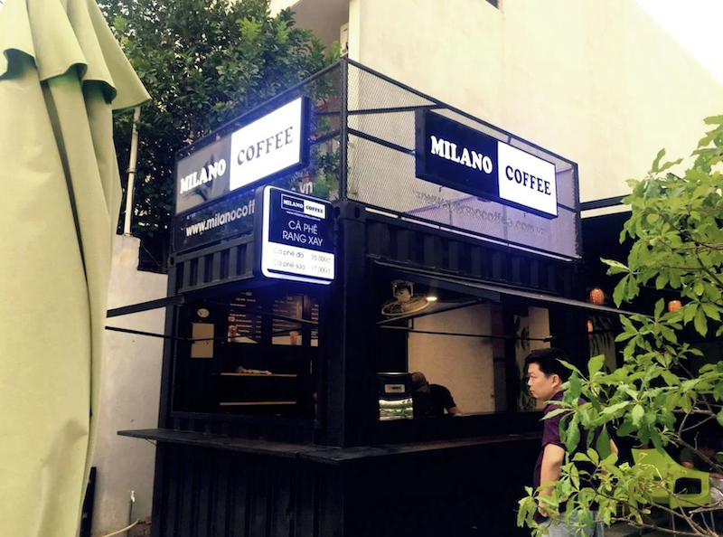 Mô hình Milano Kiosk/xe đẩy (take-away) phù hợp với những người có vốn thấp, muốn bắt đầu kinh doanh nhỏ để thử nghiệm thị trường với rủi ro thấp