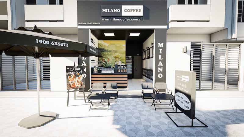 Chi phí bản quyền (phí nhượng quyền thương hiệu) của Milano thường khá thấp so với nhiều chuỗi F&B khác