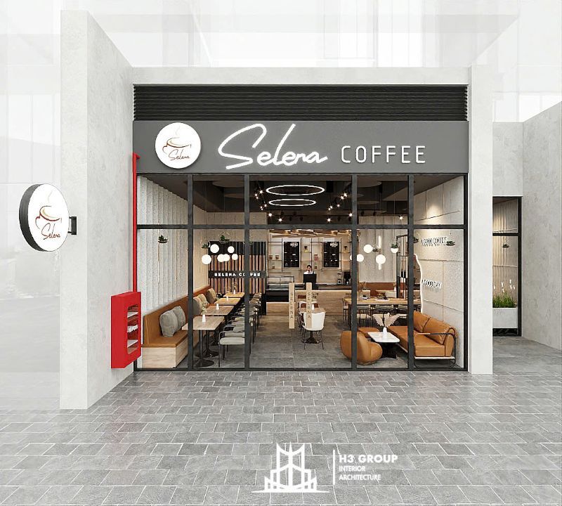 Quán cafe 100m2 một mặt sàn dễ vận hành, tiết kiệm chi phí, ít nhân sự, phục vụ nhanh và kiểm soát không gian hiệu quả hơn