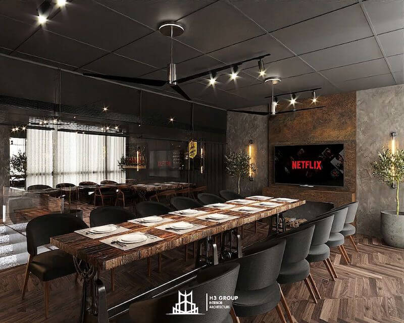 Đặt phòng VIP ở tầng 3 giúp đảm bảo riêng tư, yên tĩnh, tách biệt khỏi khu vực đông đúc và nâng cao trải nghiệm cao cấp cho khách hàng