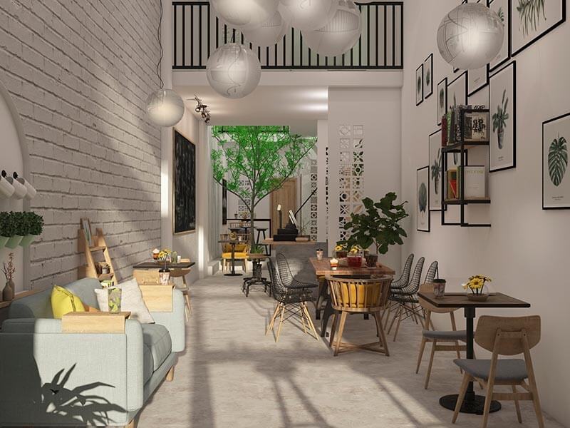 Nếu kinh doanh tầng trệt, bạn cần tách lối đi, xử lý mùi tiếng ồn, bố trí bếp hợp lý, đảm bảo PCCC, thoát nước và an ninh